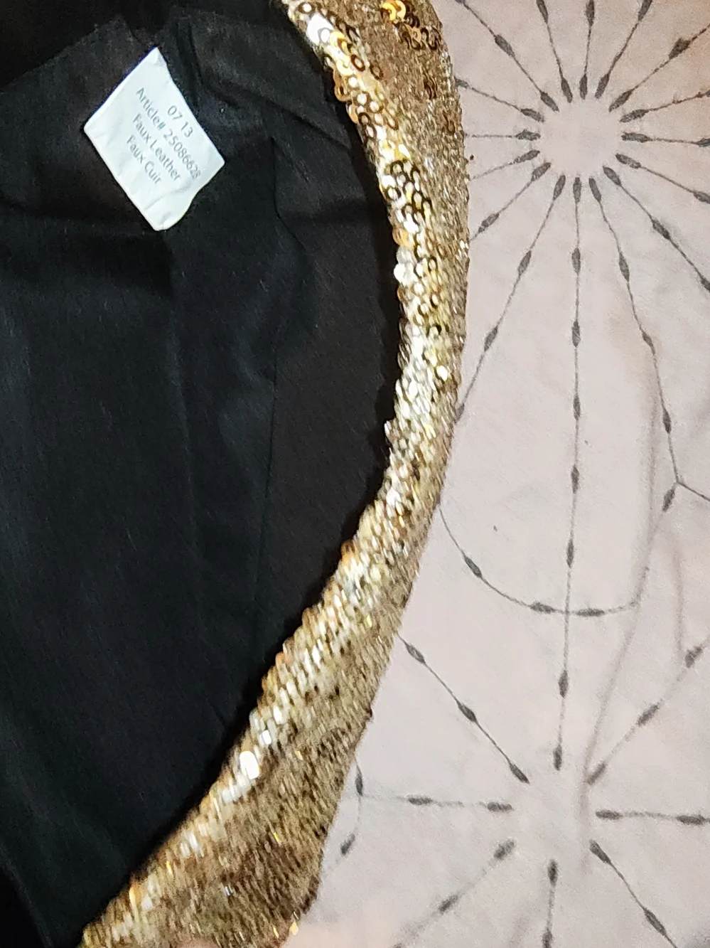 Gold Sequin Wristlet Clutch - Victoria's Secret